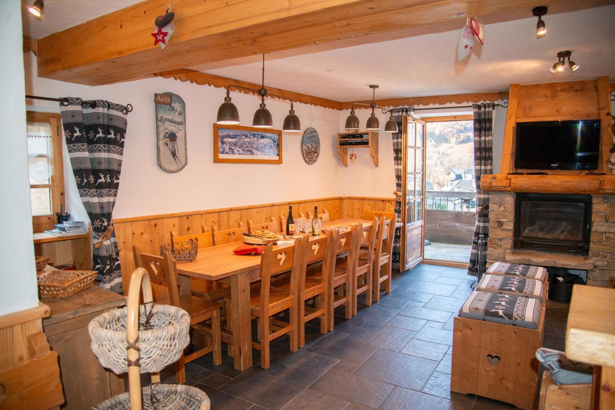 Chalet Cosy Pour 13 Sauna Villa Saint-Martin-de-Belleville Esterno foto